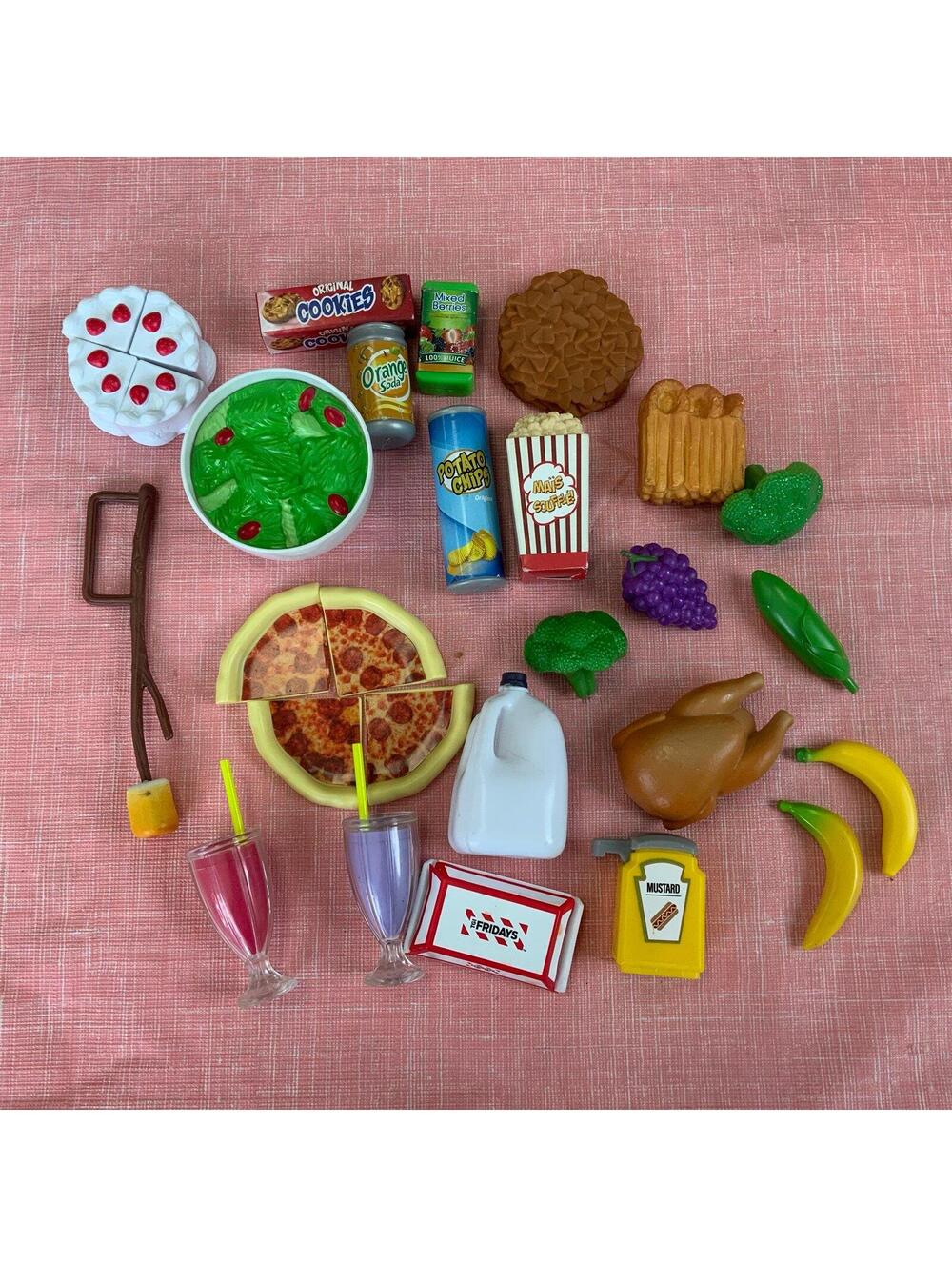 18” doll play food lot bundle